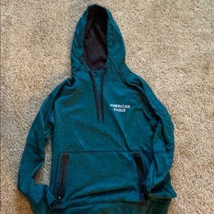 Green American Eagle Athletic Hoodie